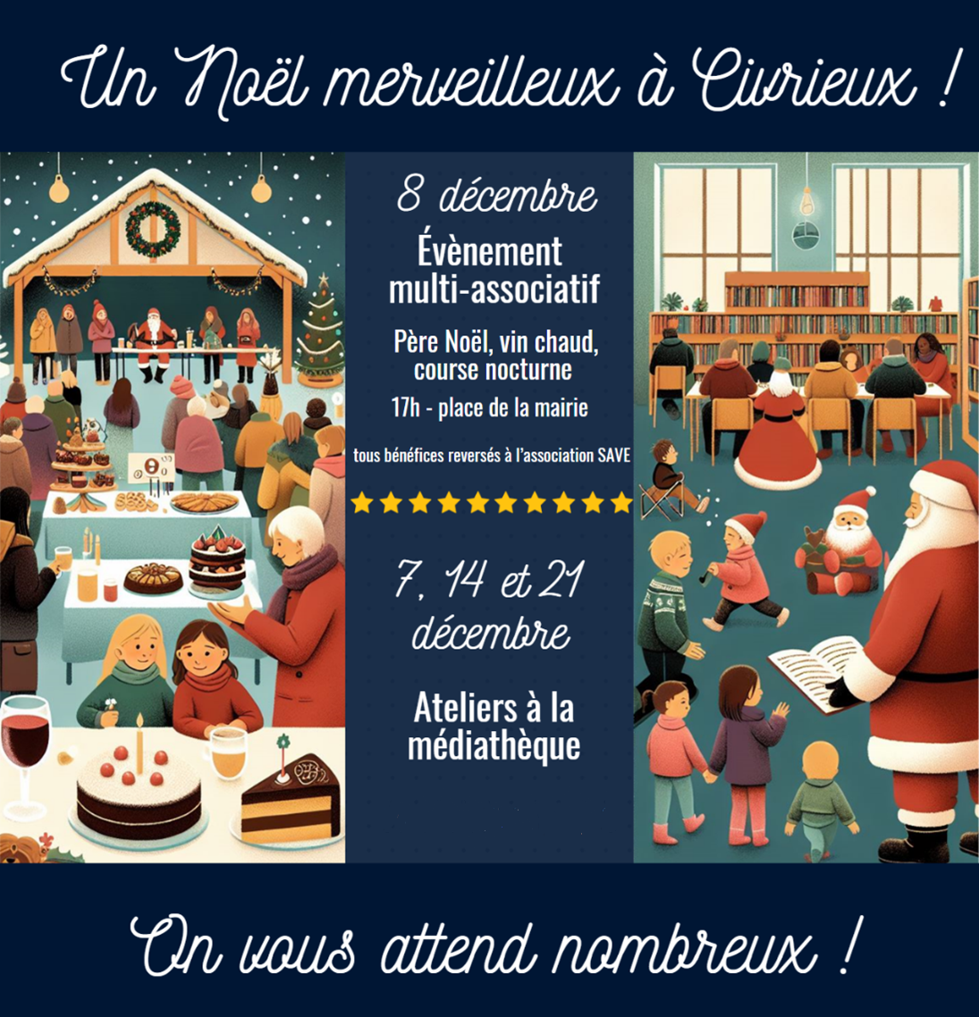 Un Noël merveilleux à Civrieux !