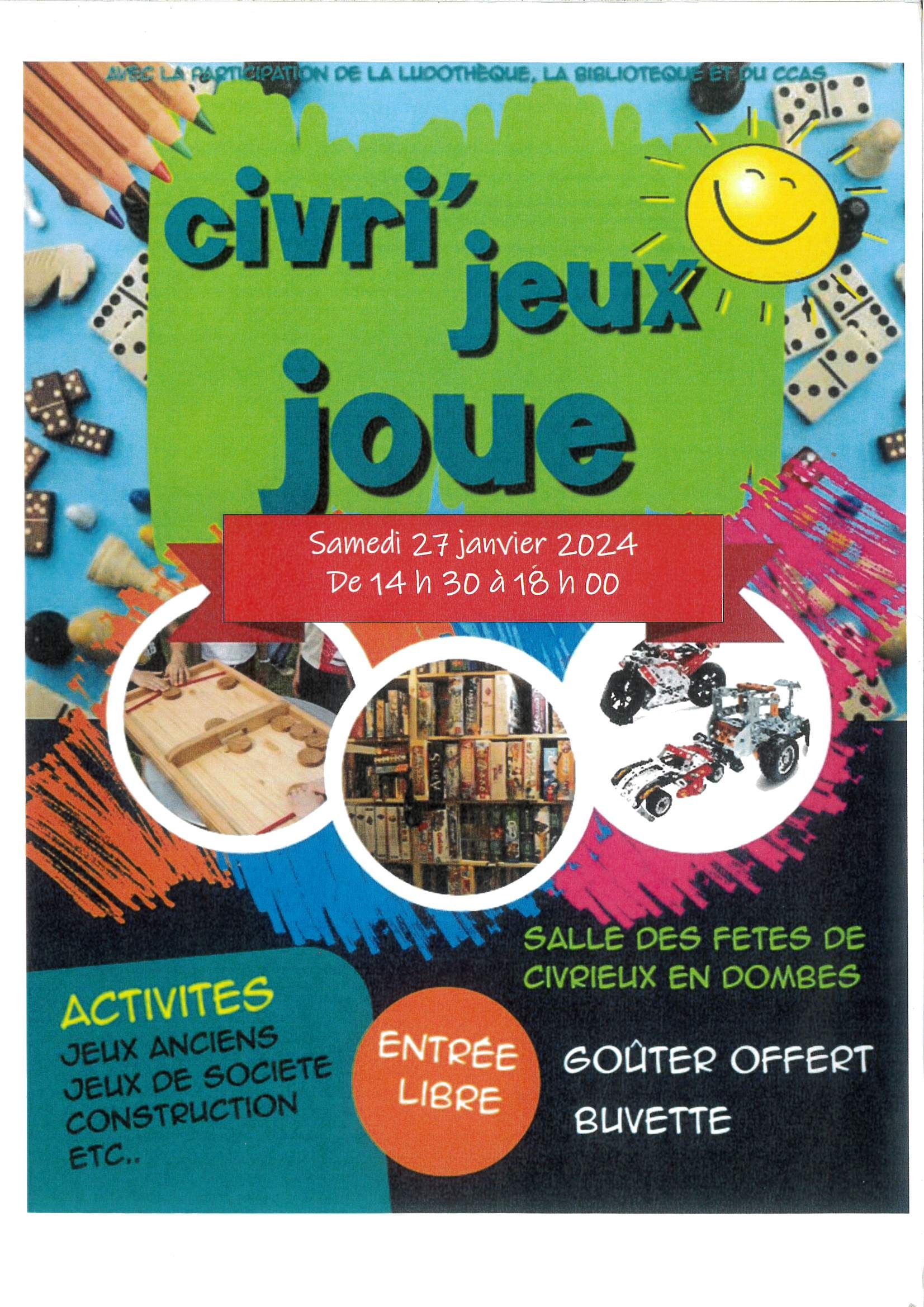 Affiche CivriJeux 2024