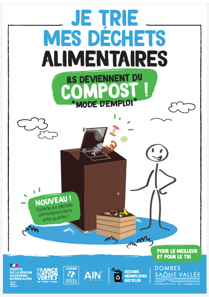 Lancement de la collecte séparée des biodéchets sur le territoire de la CCDSV !